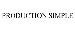 PRODUCTION SIMPLE trademark