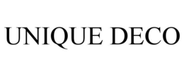 UNIQUE DECO trademark