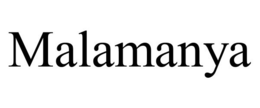 MALAMANYA trademark