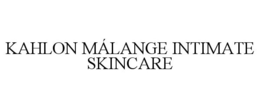 KAHLON MÁLANGE INTIMATE SKINCARE trademark