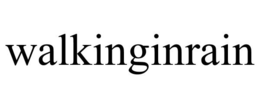 WALKINGINRAIN trademark