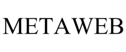 METAWEB trademark