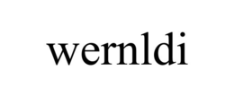 WERNLDI trademark