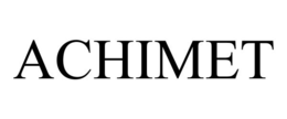 ACHIMET trademark