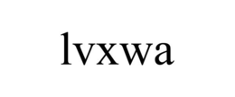 LVXWA trademark