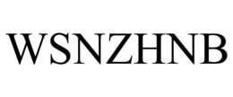 WSNZHNB trademark