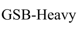GSB-HEAVY trademark