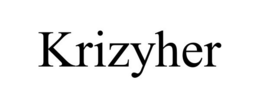 KRIZYHER trademark