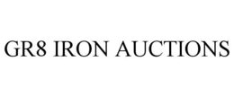 GR8 IRON AUCTIONS trademark