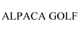 ALPACA GOLF trademark