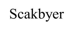SCAKBYER trademark