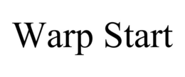 WARP START trademark