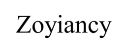 ZOYIANCY trademark