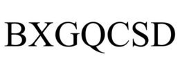 BXGQCSD trademark