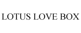 LOTUS LOVE BOX trademark