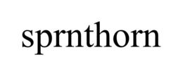 SPRNTHORN trademark