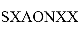 SXAONXX trademark