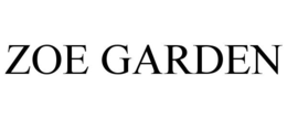 ZOE GARDEN trademark