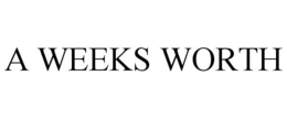 A WEEKS WORTH trademark