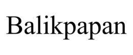 BALIKPAPAN trademark