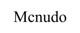 MCNUDO trademark