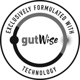 GUTWISE EXCLUSIVELY FORMULATED WITH TECHNOLOGY trademark