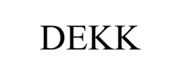DEKK trademark