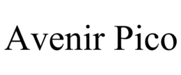 AVENIR PICO trademark