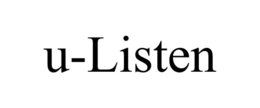U-LISTEN trademark