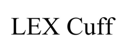 LEX CUFF trademark