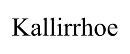 KALLIRRHOE trademark