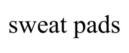 SWEAT PADS trademark