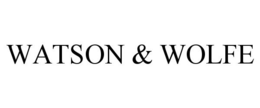 WATSON & WOLFE trademark