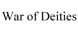 WAR OF DEITIES trademark