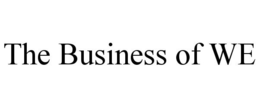 THE BUSINESS OF WE trademark
