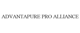 ADVANTAPURE PRO ALLIANCE trademark