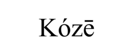 KÓZE trademark
