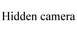 HIDDEN CAMERA trademark
