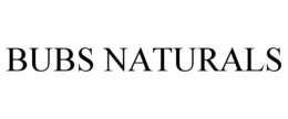 BUBS NATURALS trademark