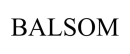 BALSOM trademark