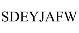 SDEYJAFW trademark