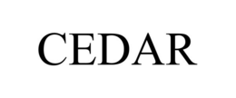 CEDAR trademark