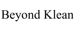 BEYOND KLEAN trademark