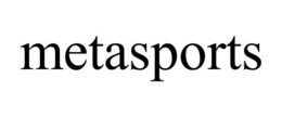 METASPORTS trademark