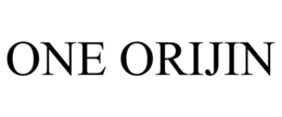 ONE ORIJIN trademark