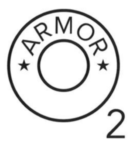THE WORD "ARMOR", THE LETTER "O" AND THE NUMBER "2" trademark