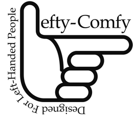 LEFTY-COMFY DESIGNED FOR LEFT-HANDED PEOPLE trademark