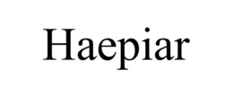 HAEPIAR trademark