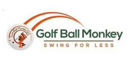 GOLF BALL MONKEY LLC GOLF BALL MONKEY SWING FOR LESS trademark