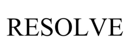RESOLVE trademark